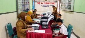 SPMB SMPN 4 Purwantoro Berlangsung Lancar dan Tertib